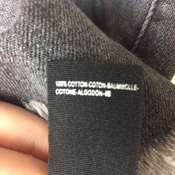 NWT Free People Side Car Sanded Black Distressed Mom Jean Pleated Mini Skirt 29 - Picture 13 of 13